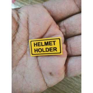 Tem dán bình xăng Dream thái Helmet Holder