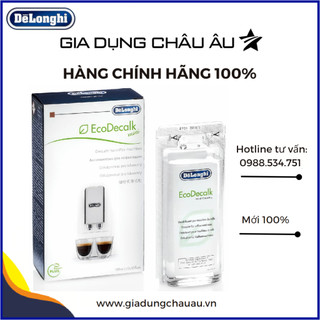 Dung dịch vệ sinh tẩy cặn máy pha cà phê Delonghi Ecodecalk mini 100ml - Hàng chính hãng 100%