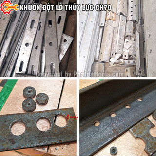 Khuôn đột lỗ tròn thuỷ lực CH70