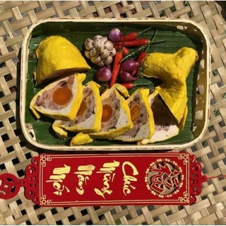 Chả hoa cá chép trứng muối 500gr