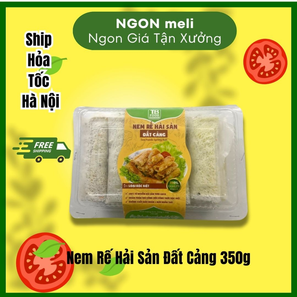 Nem rế hải sản đất Cảng 350g NGON meli Giao Hàng Hỏa Tốc Tại Hà Nội
