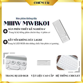 Bàn phím không dây MIIIW MWBK01