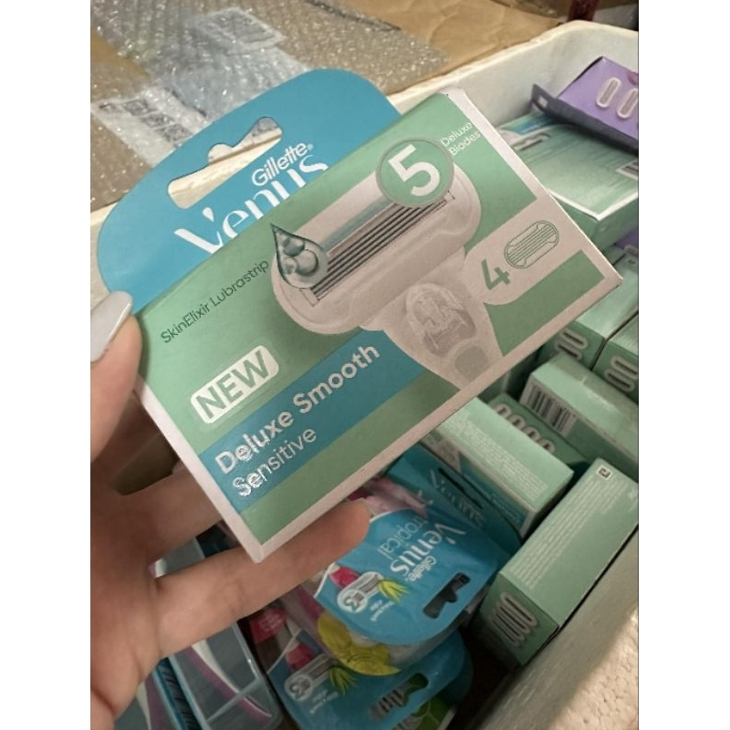 Dao cạo Gillette Venus Deluxe Smooth 5 lưỡi