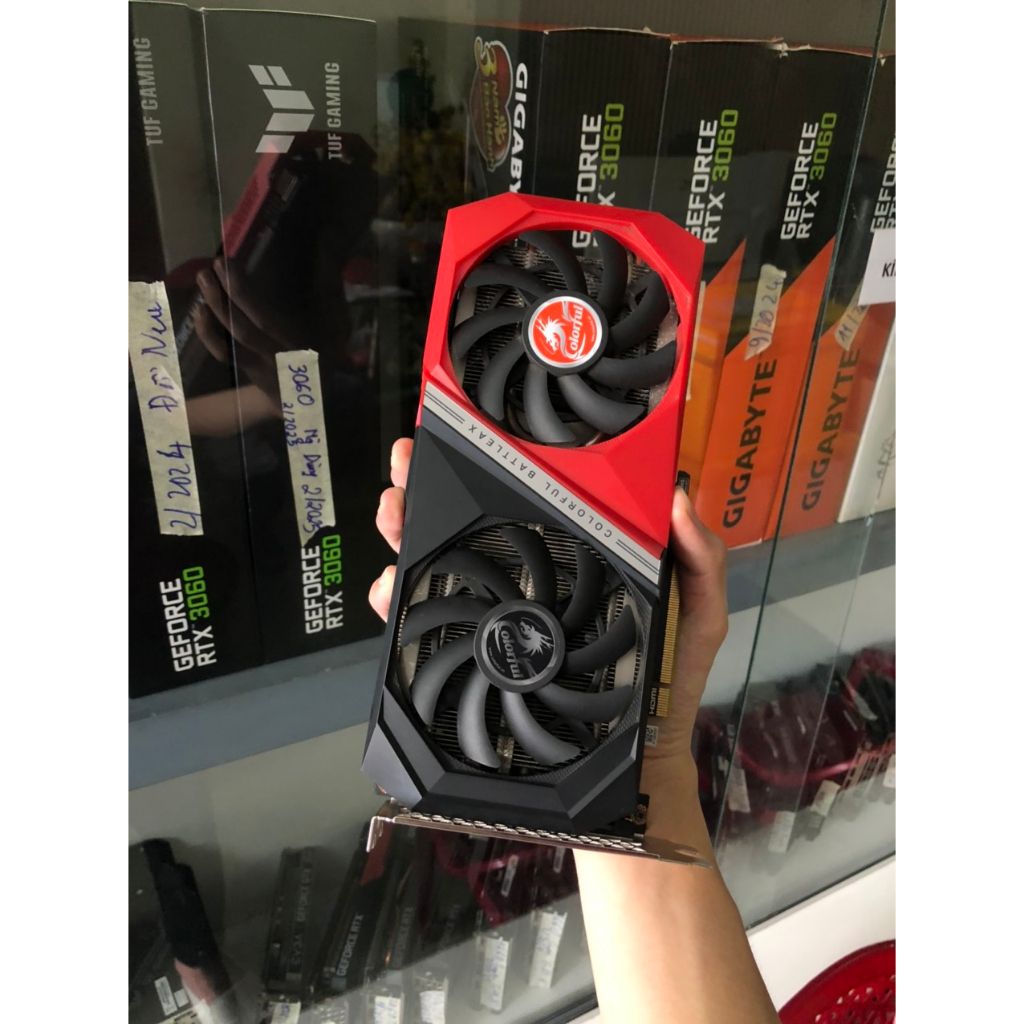 Card đồ hoạ - Vga RTX 2060 12G Gigabyte, Zotac, Colorful Likenew 99% BH 2025