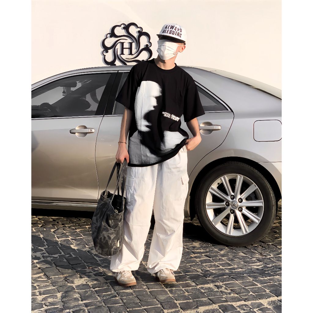 Áo Thun BAD TEMPER vải thun cotton thoáng mát tay lỡ form unisex rộng rãi brand Calem Club chính hãng