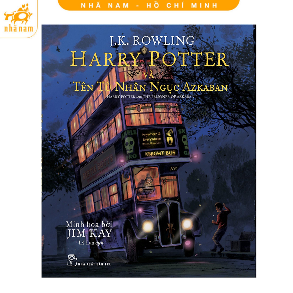 Sách - Harry Potter Và Tên Tù Nhân Ngục Azkaban - Tập 3 (Bản đặc biệt có tranh minh họa màu) (NXB Trẻ)
