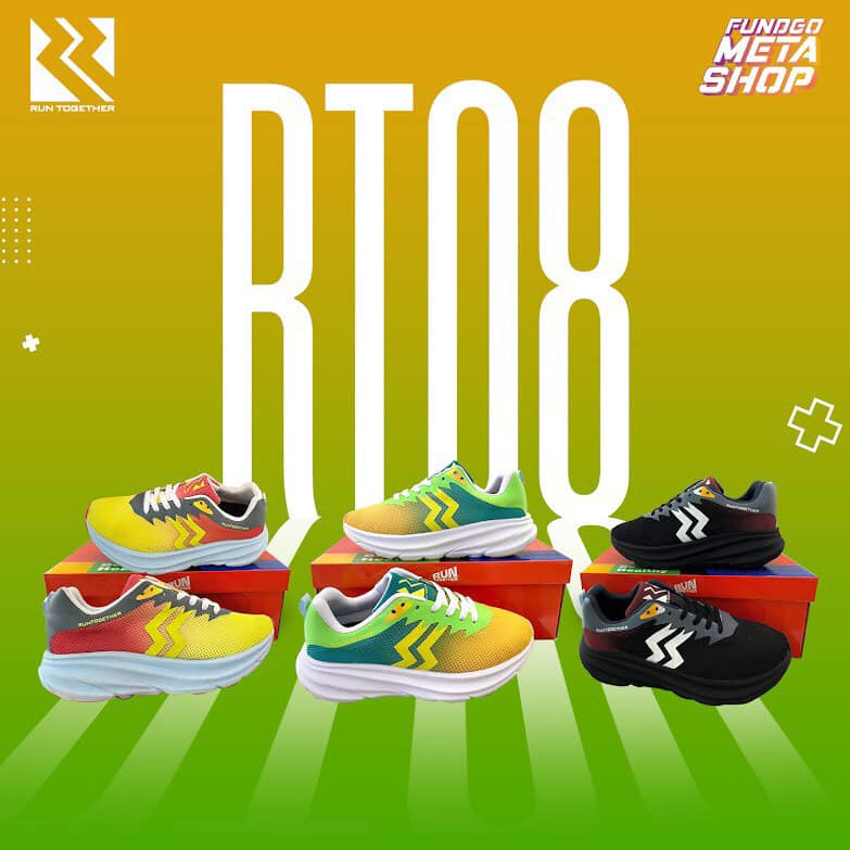 Giày thể thao công nghệ chạy bộ chính hãng Run Together tích hợp Chip NFC - Giày sneaker RT08