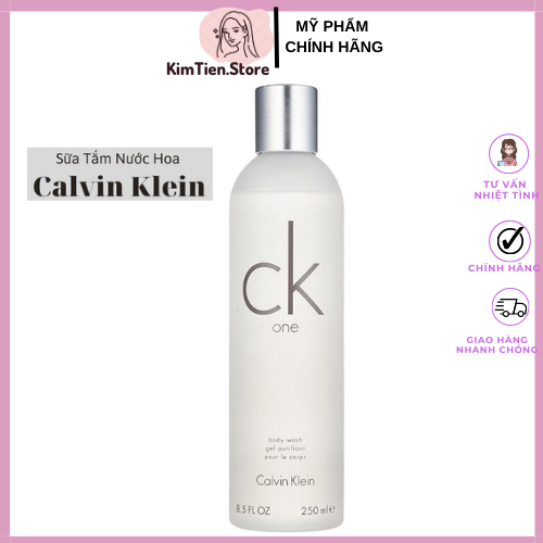 Sữa Tắm Dạng Gel Hương Nước Hoa Calvin Klein CK One Body Wash Gel 250ml (Chuẩn USA)