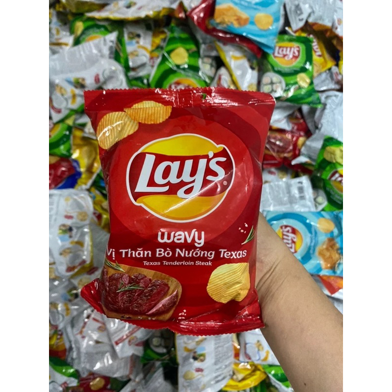 1kg snack khoai Tây Lays vị bò nướng