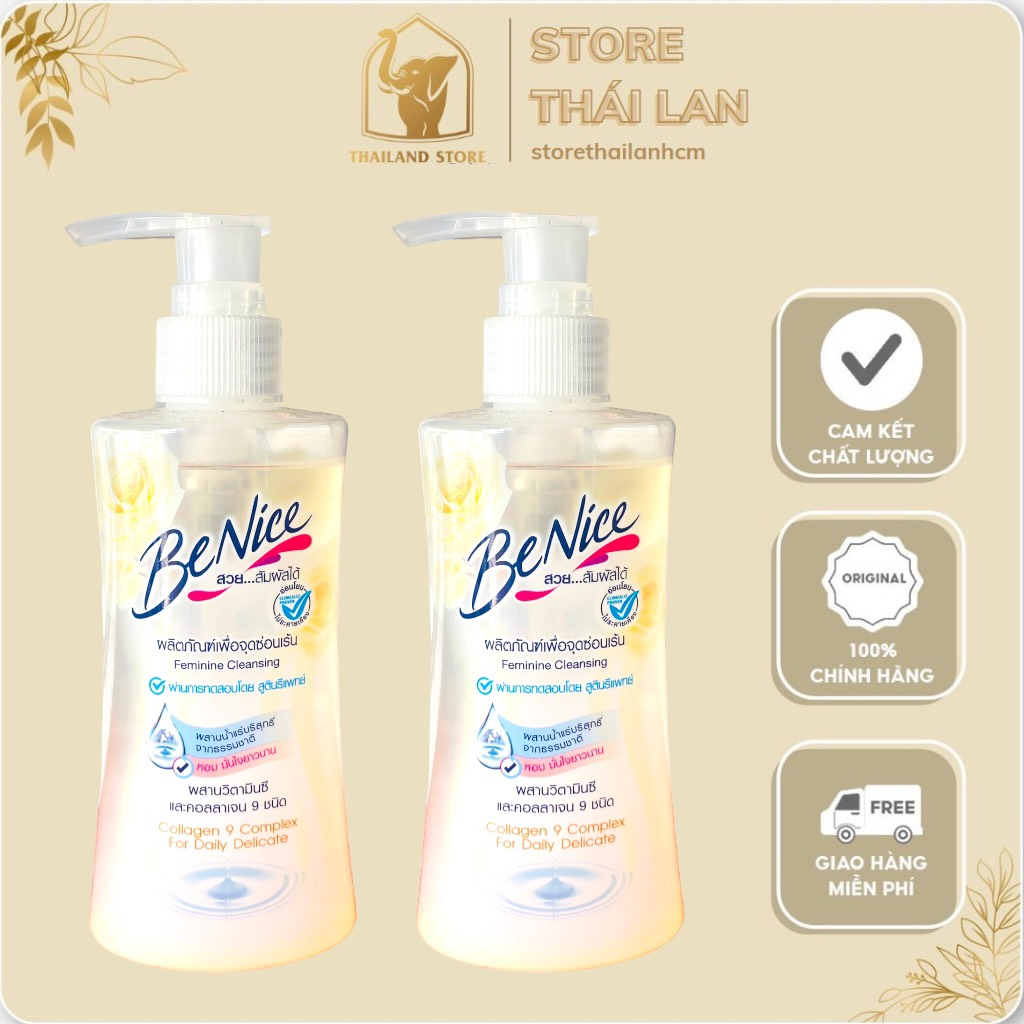 Dung dịch vệ sinh Be Nice Feminine Cleansing Thái Lan