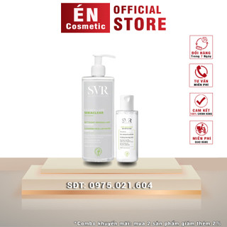 Nước tẩy trang làm sạch và giúp loại bỏ dầu svr sebiaclear eau micellaire - 400ml