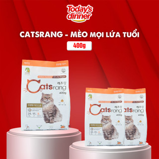 Thức ăn cho mèo CATSRANG mọi lứa tuổi 400g, hạt khô nhập khẩu Hàn Quốc