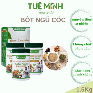 bột ngũ cốc Tuệ Minh 25 loại hạt chính hãng 3 hộp như hình