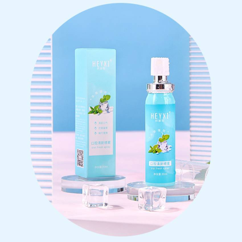 Xịt Thơm Miệng Vị Đào, Trà Xanh, Bạc Hà combo 3 chai xịt Thơm Mát DANA