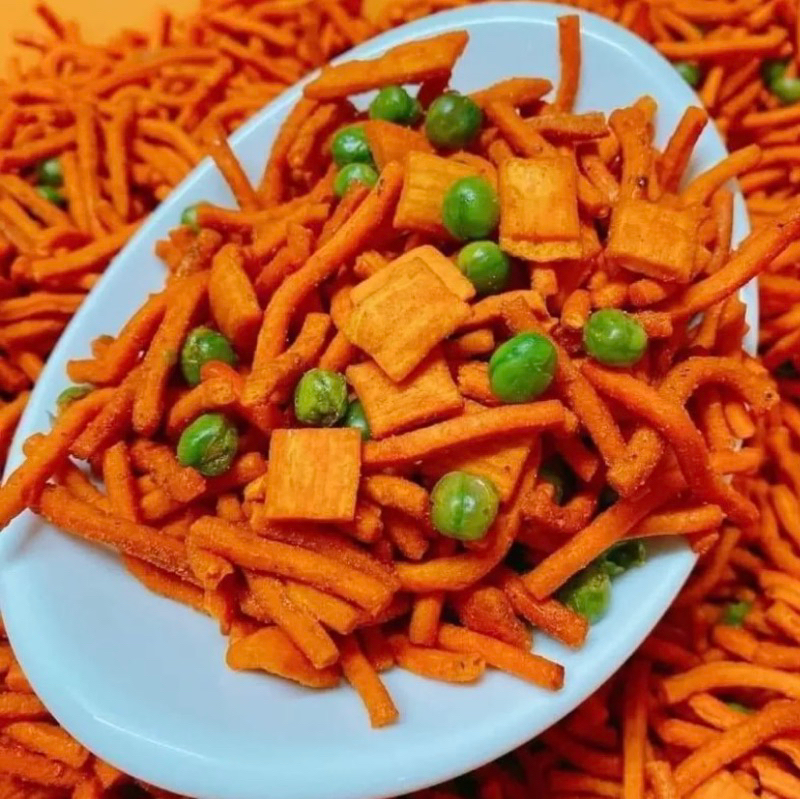 1kg snack tăm đậu Hà Lan, đóng túi zip