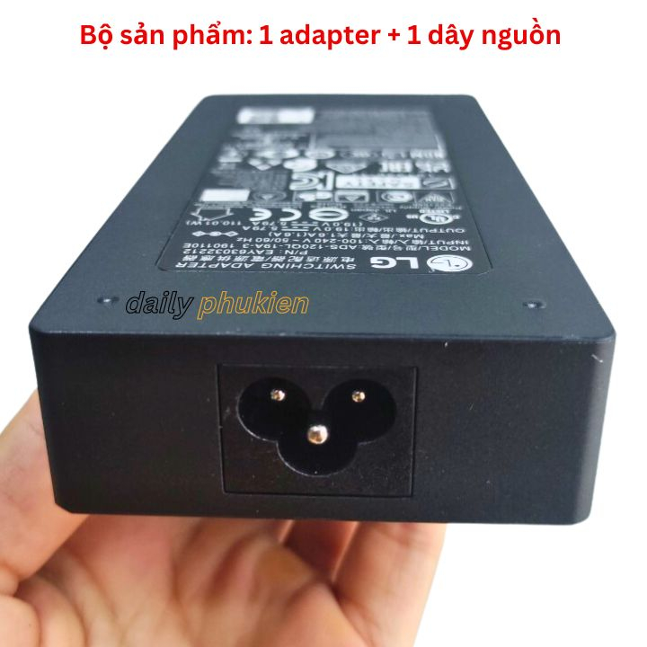 Adapter nguồn màn hình LG 19v 5.79a 110W chính hãng