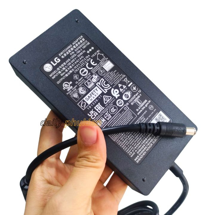 Adapter nguồn màn hình LG 19v 5.79a 110W chính hãng
