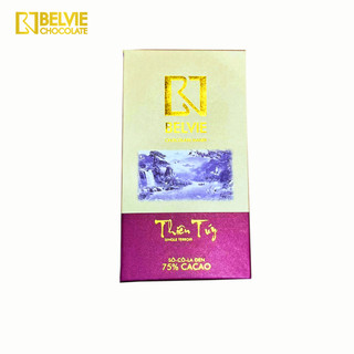 Socola Đen Belvie Thiên Túy 75% Cacao - 27gram