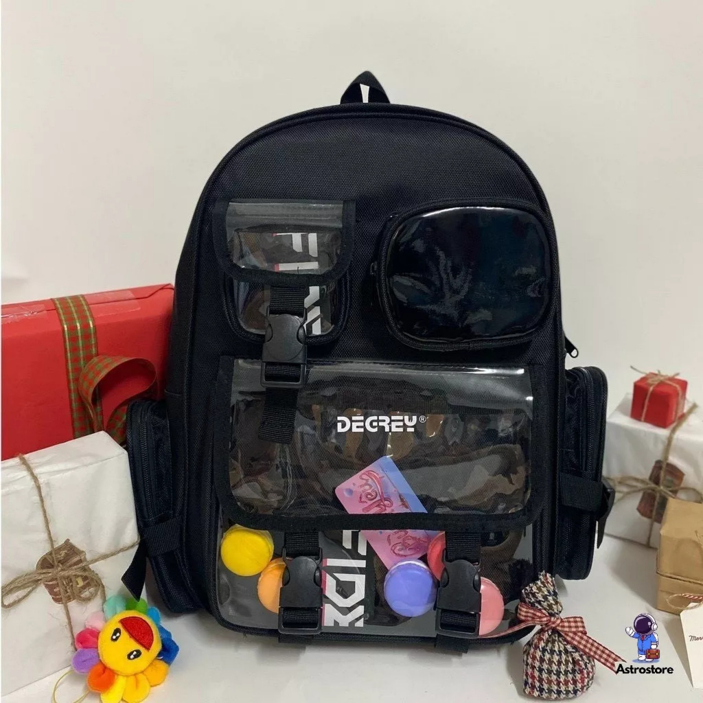 Balo Degrey Backpack (chuẩn cao cấp 1-1) Vải Chống Nước. Balo Đi Học Thời Trang unnisex