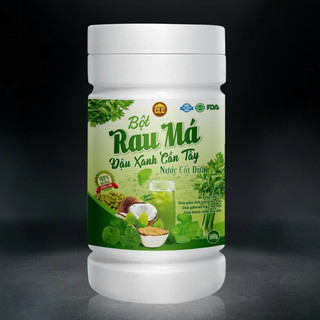 Bột rau má đậu xanh cần tây nước cốt dừa 500g