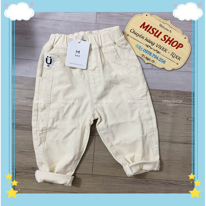 Quần thô bé trai hàng cao cấp