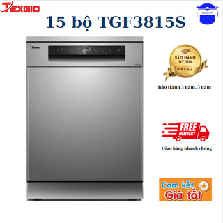 Máy rửa bát texgio 15 bộ tgf3815s
