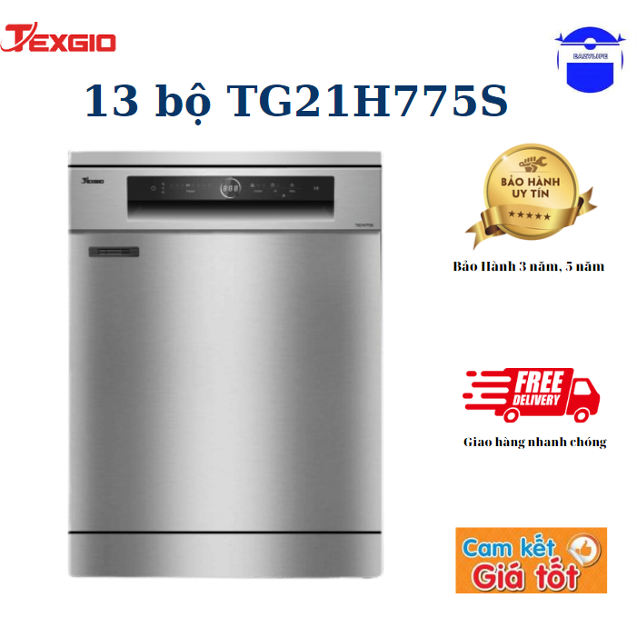Máy rửa bát 13 Bộ Texgio TG21H775s