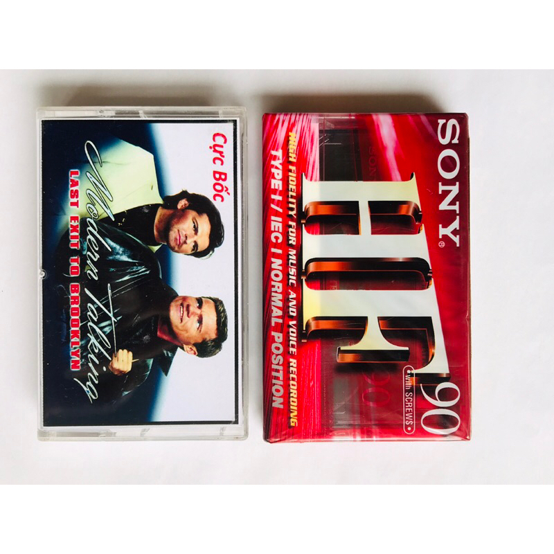 Băng cassette có nhạc,băng Sony HF,nhạc MODERN-TAKINK