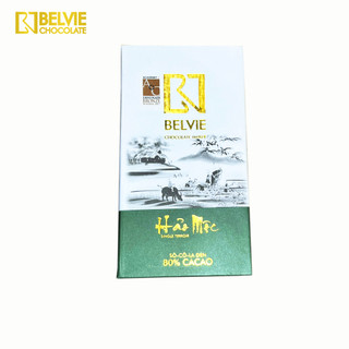Socola Đen Belvie Hảo Mộc 80% Cacao - 27gram