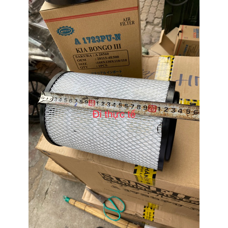 Lọc gió  động  cơ xe kia k200,k250 bon go  hàng SUN FIL