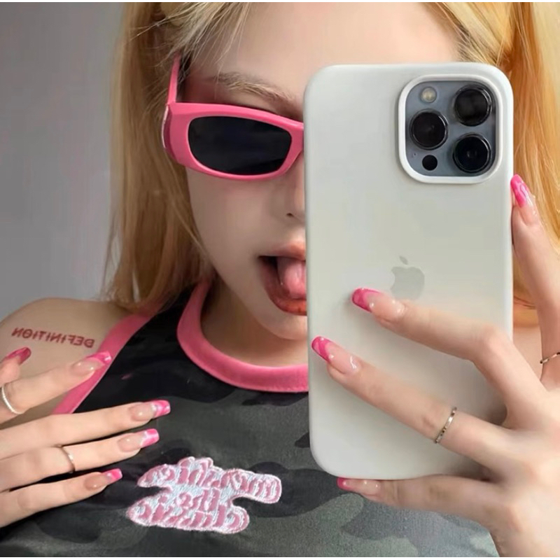 Kính mát thời trang gọng vuông chống tia UV trendy