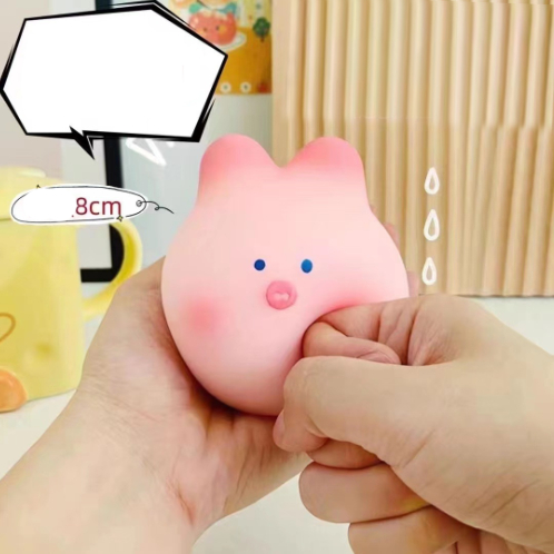 Đầu heo hồng mập tròn bóp DCB66 Đồ chơi bóp tay giảm stress