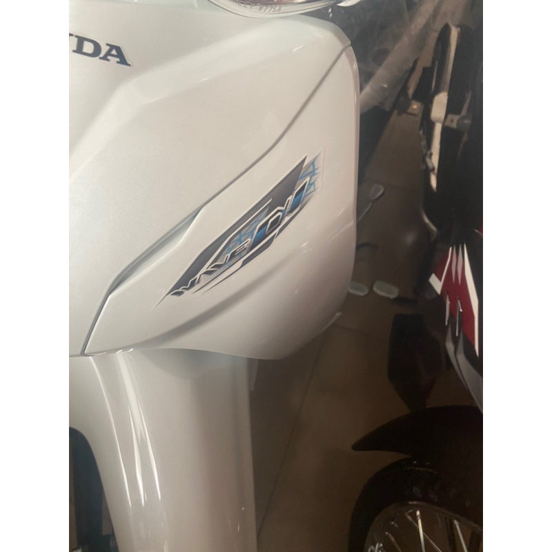 Tem ốp sườn Tem cánh yếm wave anpha 110 2024 honda  honda