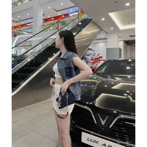 Túi Xách Nữ ĐI Ô Jean Size 17 Cm Cao Cấp Fullbox Đeo Chéo Đeo Vai Sang Chảnh