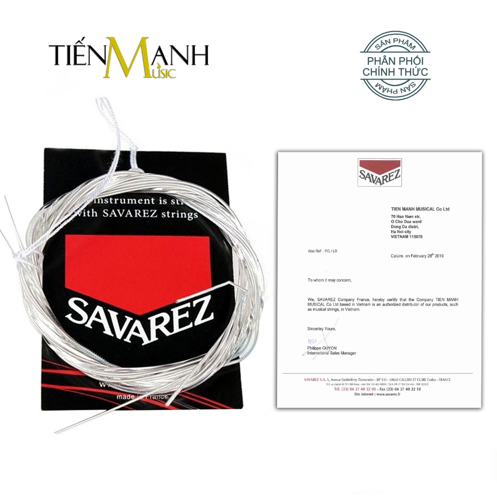 Bộ dây Đàn Guitar Classic Savarez 500CJ, 520B, 510CJ, 510CR, 510CRJ, 510AJ, 510AR, 510ARJ, 540J 540R 540ARJ