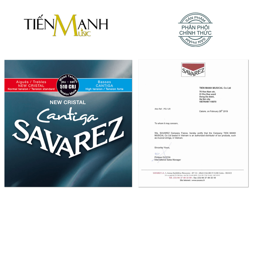 Bộ dây Đàn Guitar Classic Savarez 500CJ, 520B, 510CJ, 510CR, 510CRJ, 510AJ, 510AR, 510ARJ, 540J 540R 540ARJ