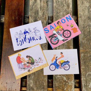 [Luongdoo] Postcard A6 (ib chọn mẫu)