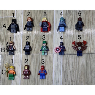 Lego minifigures nhân vật siêu anh hùng marvel và batman DC hàng chính hãng