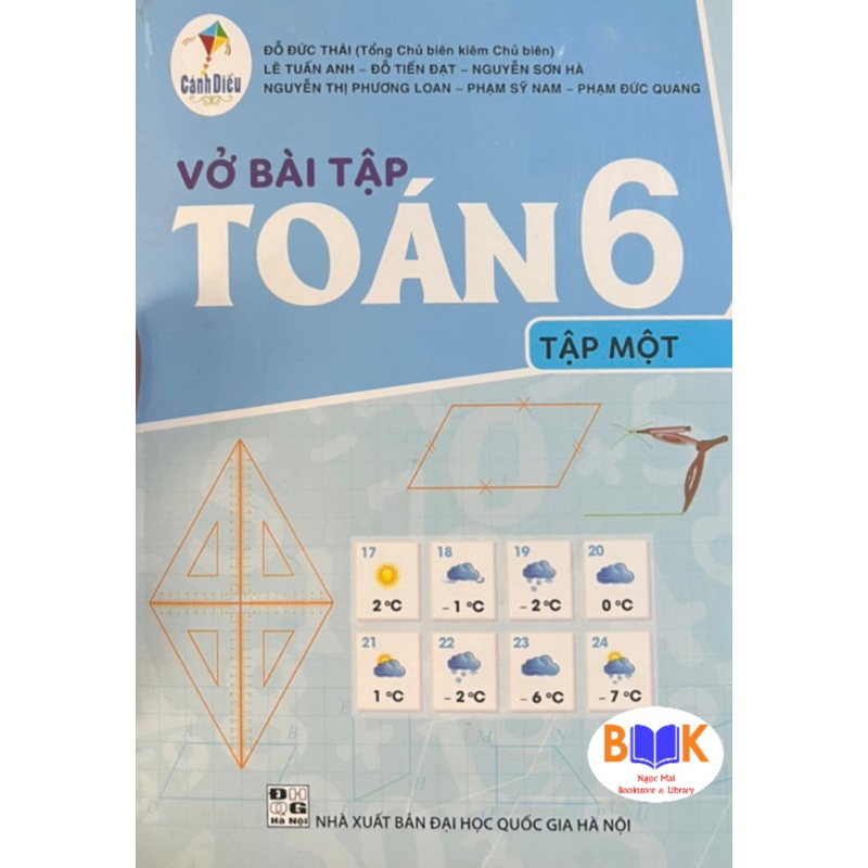 Sách -(Combo)Vở Bài Tập Toán 6(Cánh Diều) | BigBuy360 - bigbuy360.vn