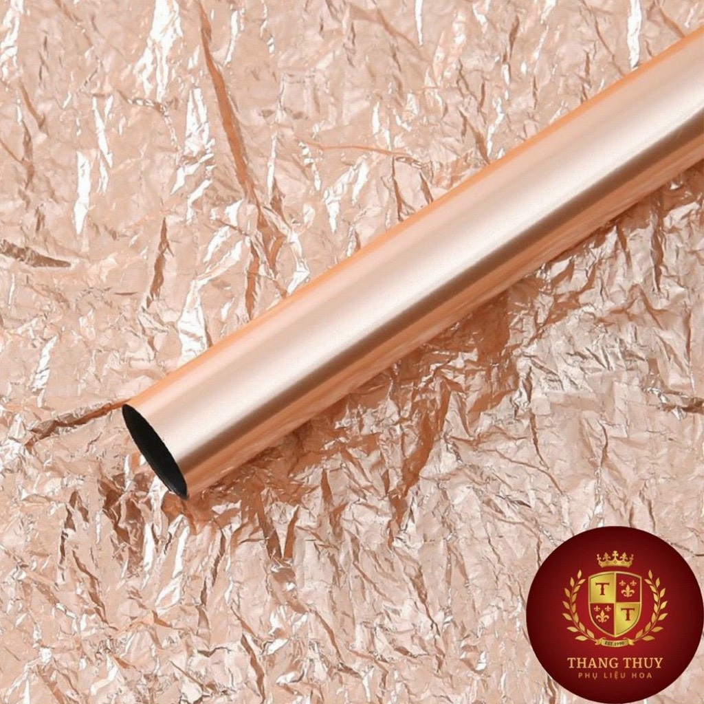 Giấy gói hoa,gói quà BÓNG KÍNH 3D ,giấy nhăn kt 58*58cm