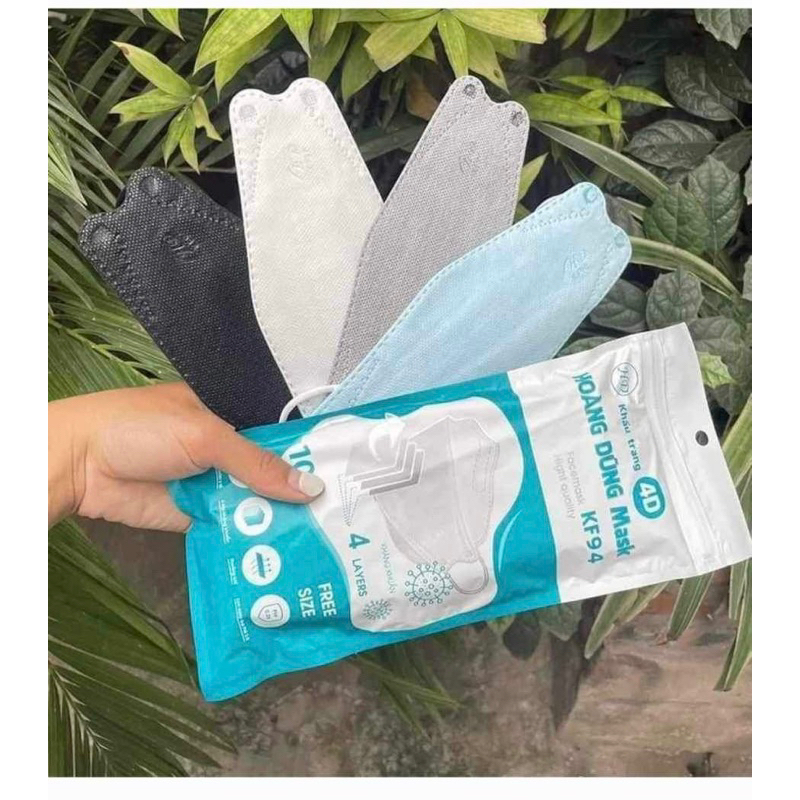 Khẩu trang kf94 Hoàng Dũng (thùng 300 cái )