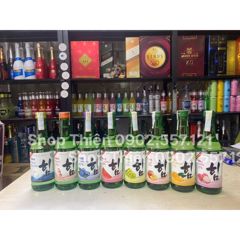 Thùng x 20 Chai Soju Hàn Quốc HIM 12% 360ml