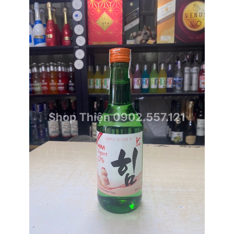 Thùng x 20 Chai Soju Hàn Quốc HIM 12% 360ml