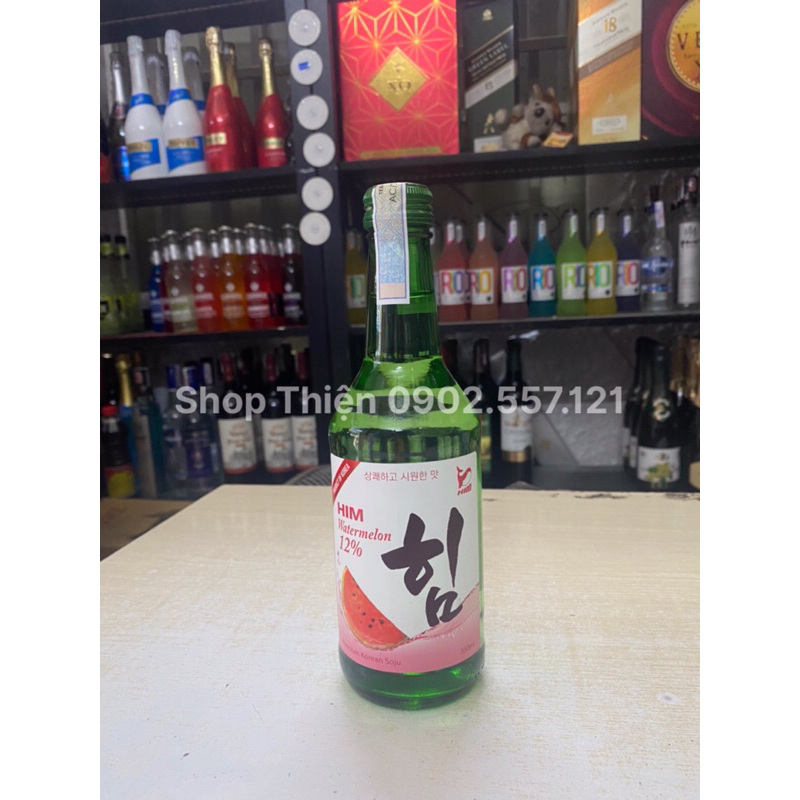 Thùng x 20 Chai Soju Hàn Quốc HIM 12% 360ml
