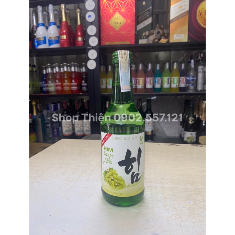 Thùng x 20 Chai Soju Hàn Quốc HIM 12% 360ml