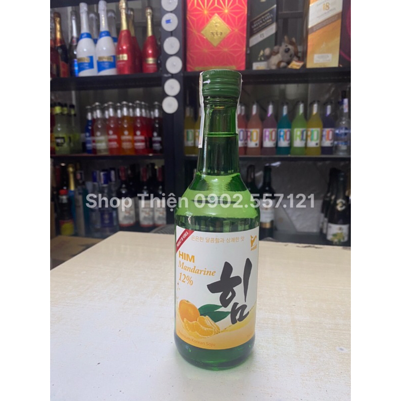 Thùng x 20 Chai Soju Hàn Quốc HIM 12% 360ml