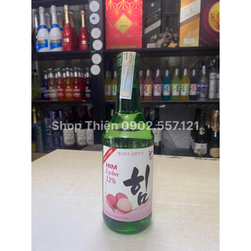 Thùng x 20 Chai Soju Hàn Quốc HIM 12% 360ml
