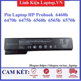 ⚡Pin Laptop HP Probook 6460b 6470b 6475b 6560b,6565b,6570b