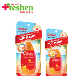 Sunplay Super Block SPF81, PA++++: Sữa Chống Nắng Cực Mạnh