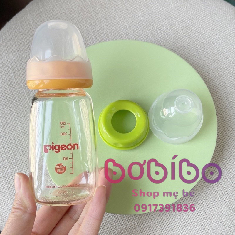 Nắp và cổ bình sữa cổ hẹp Pigeon, Wesser, Medela ,… phù hợp với các bình cổ hẹp